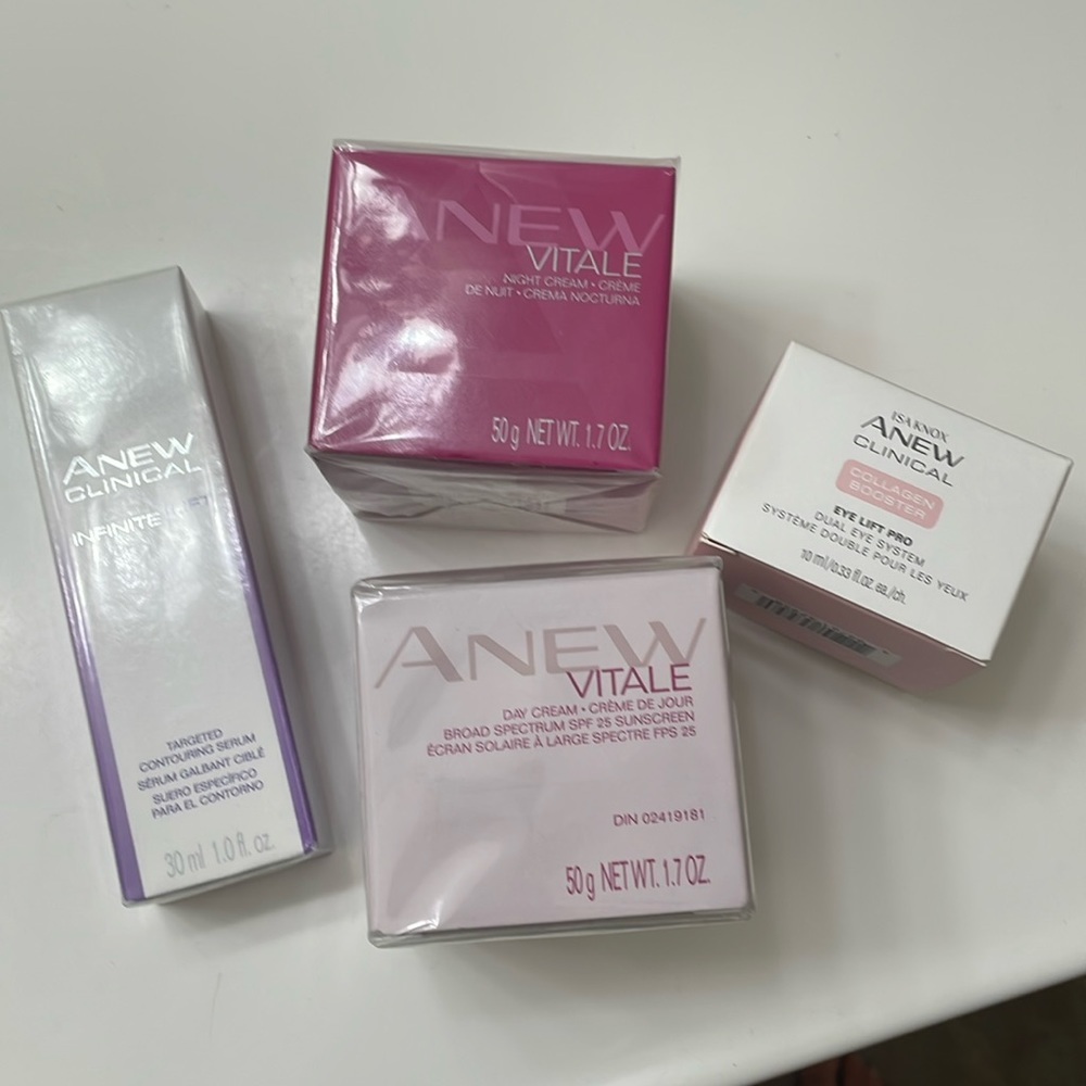 Avon Anew all brand new never used